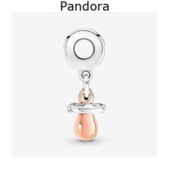 Authentic Pandora Baby Pacifier Dangle Charm - Picture 4 of 5